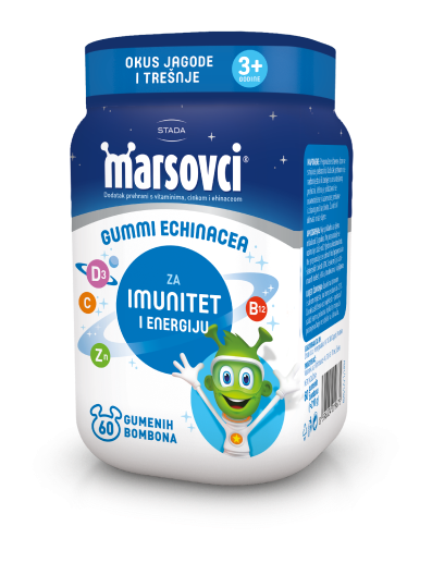 Marsovci Gummi echinacea